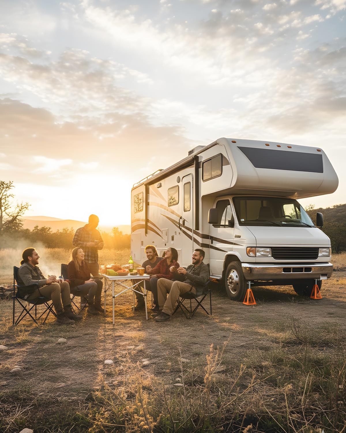 Ezuvita 4-Pack Rv Stabilizer Supports Up To 7500 Lbs Adjustable 1117 Heavy Duty