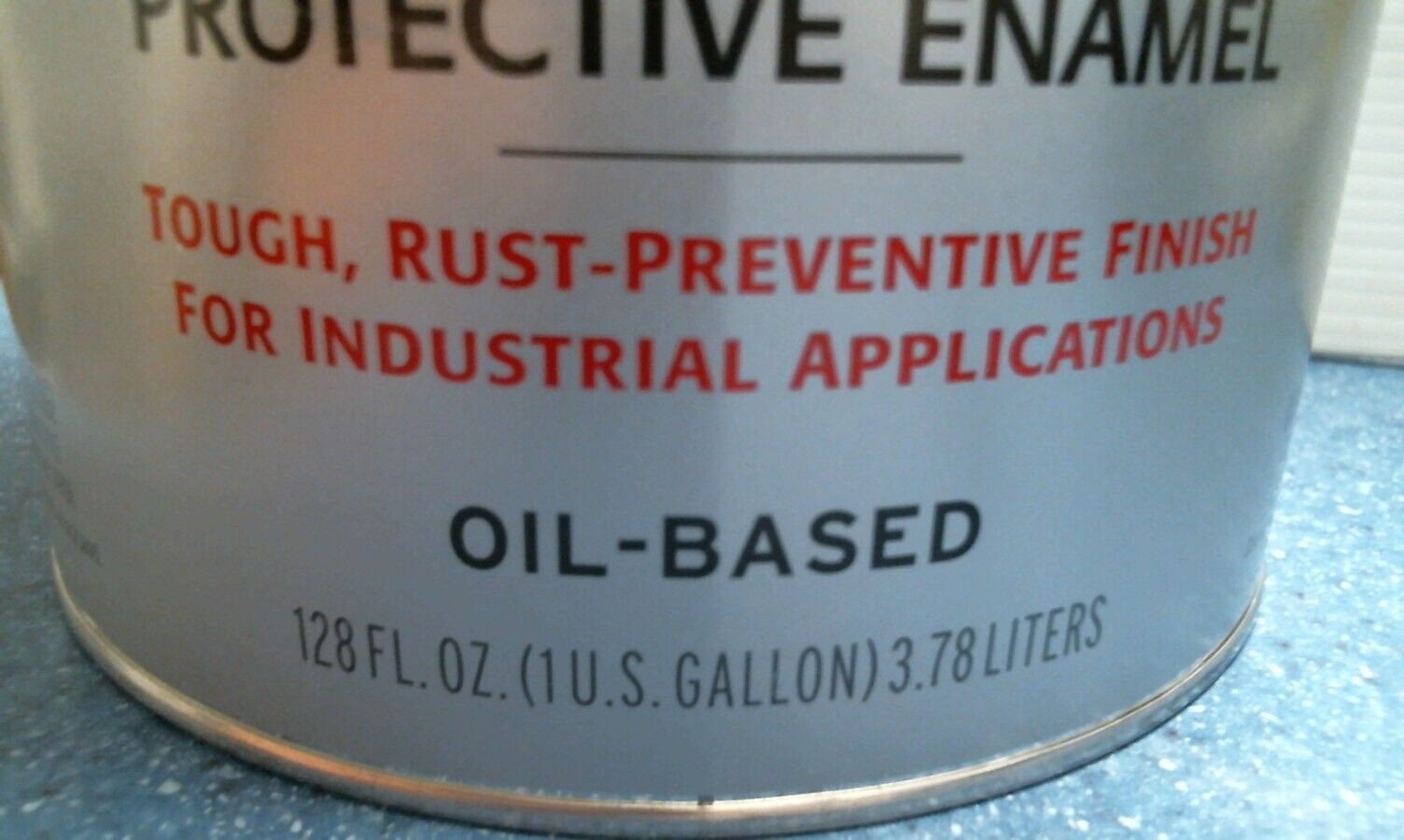 Rust-Oleum Oil Based SAFETY YELLOW Enamel Paint (7543402) FS