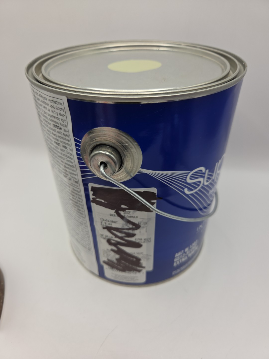 1 Gallon Sherwin Williams SuperPaint Paint And Primer In One Satin Color Sage…
