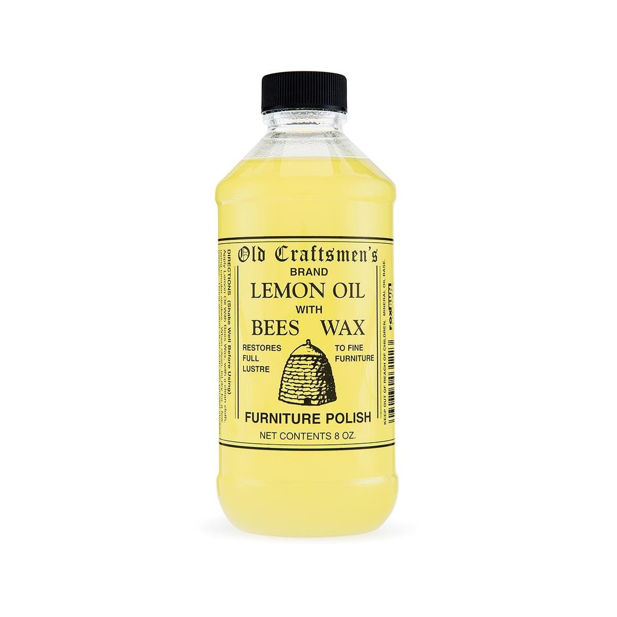 Lemon Oil Beeswax Wood Furniture Polish – 8oz Natural Cleaner & Conditioner