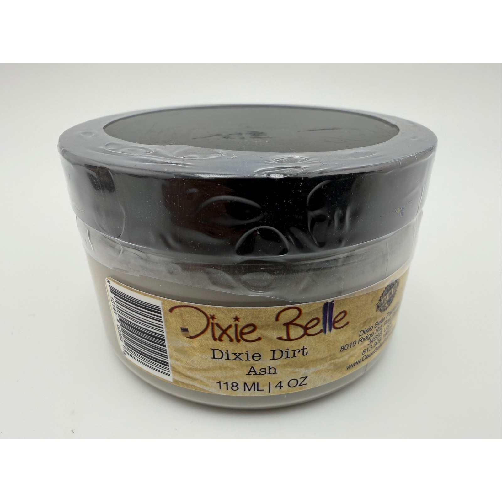 Dixie Belle Dixie Dirt Ash or Charcoal 4oz Furniture Aging Powder (Choose 1)