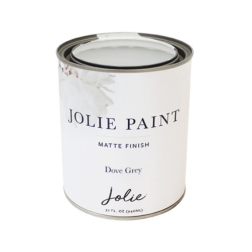 Jolie Paint for furniture, cabinets, and decor: Dove Grey (1 quart)