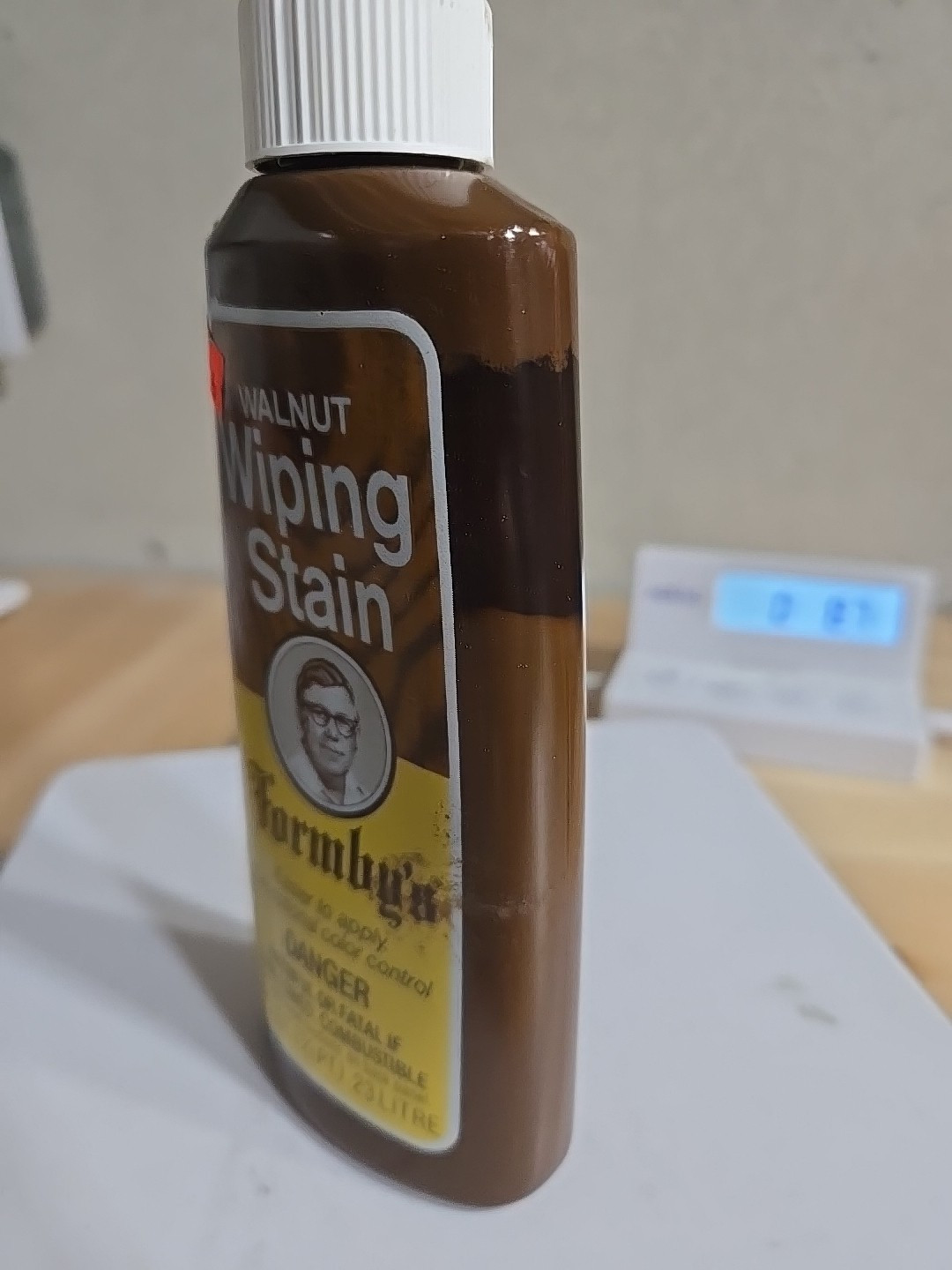 Formby’s Wiping Stain in Walnut 8 fl oz Unused Made In USA