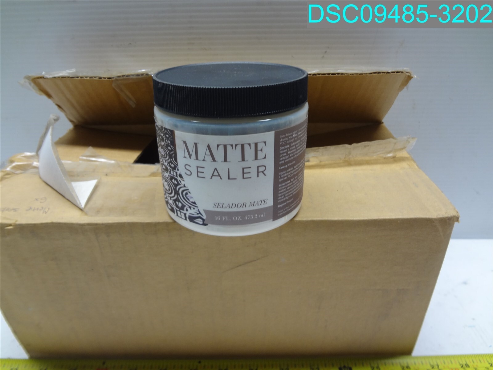 QTY=96OZ: (16OZ X 6) Amy Howard at Home Matte Clear Sealer AH208M16