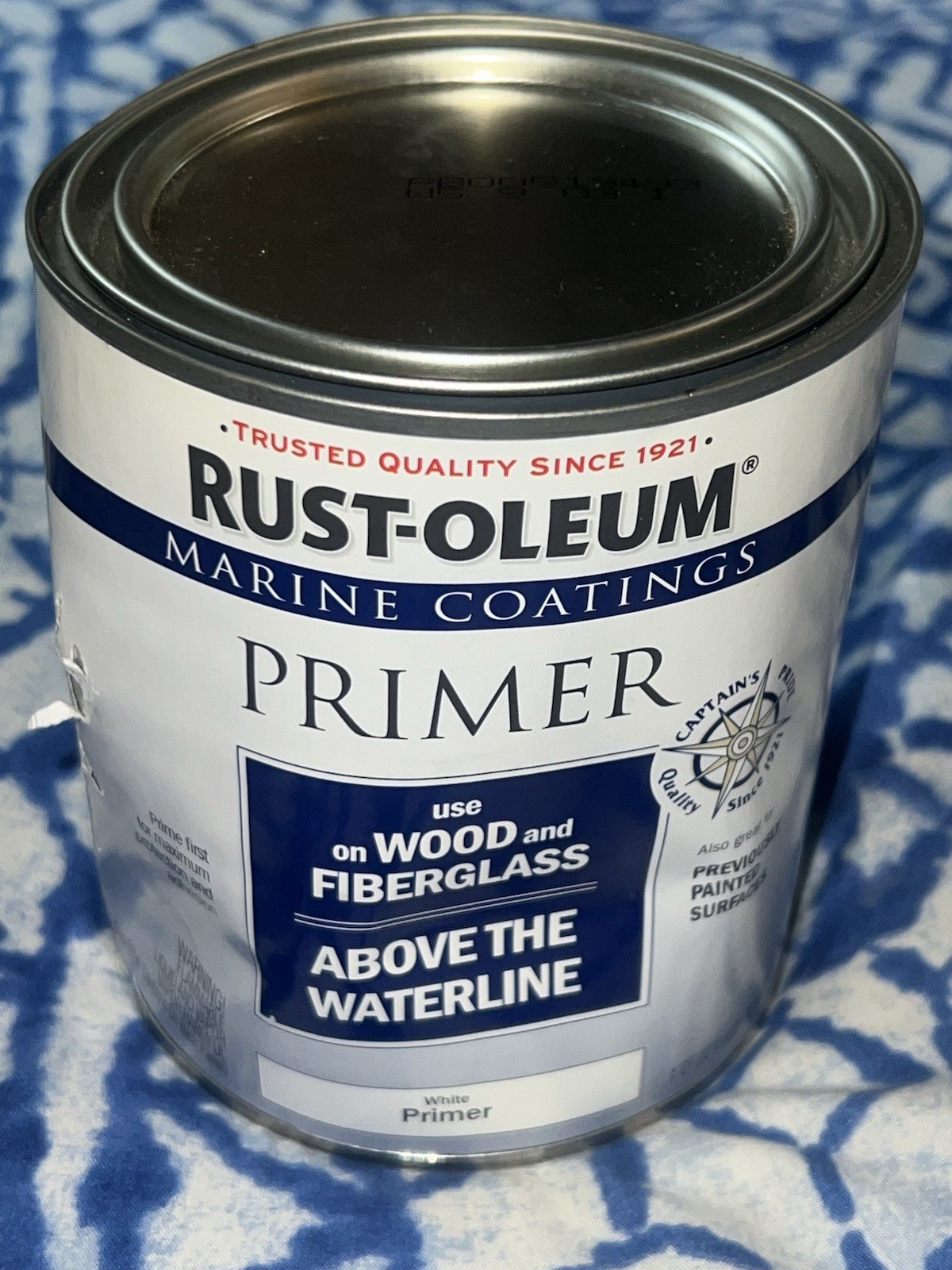 Rust-Oleum 207014 Marine Coatings Wood and Fiberglass Primer
