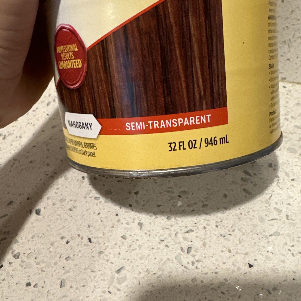 Minwax Gel Stain Multi Surface MAHOGANY Semi Transparent Quart NEW