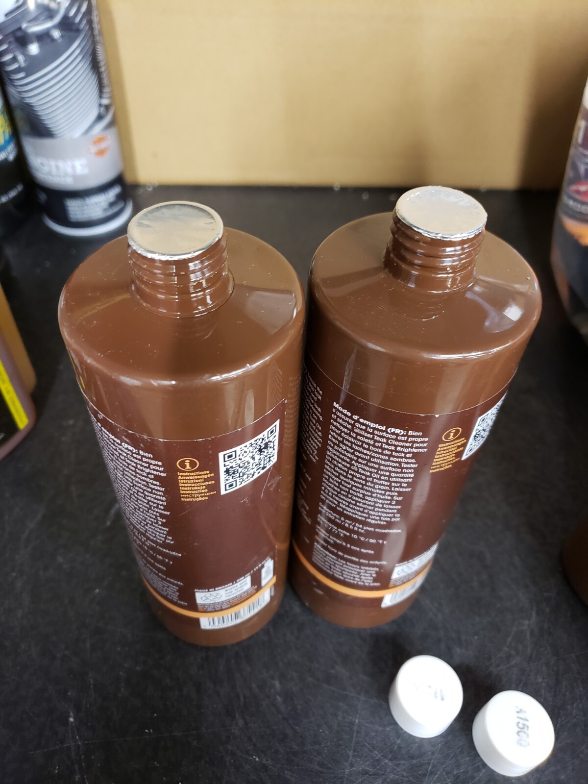 FurnitureClinic Teak Oil | Protects & Enhances | Natural Matte Finish | LOT OF 2
