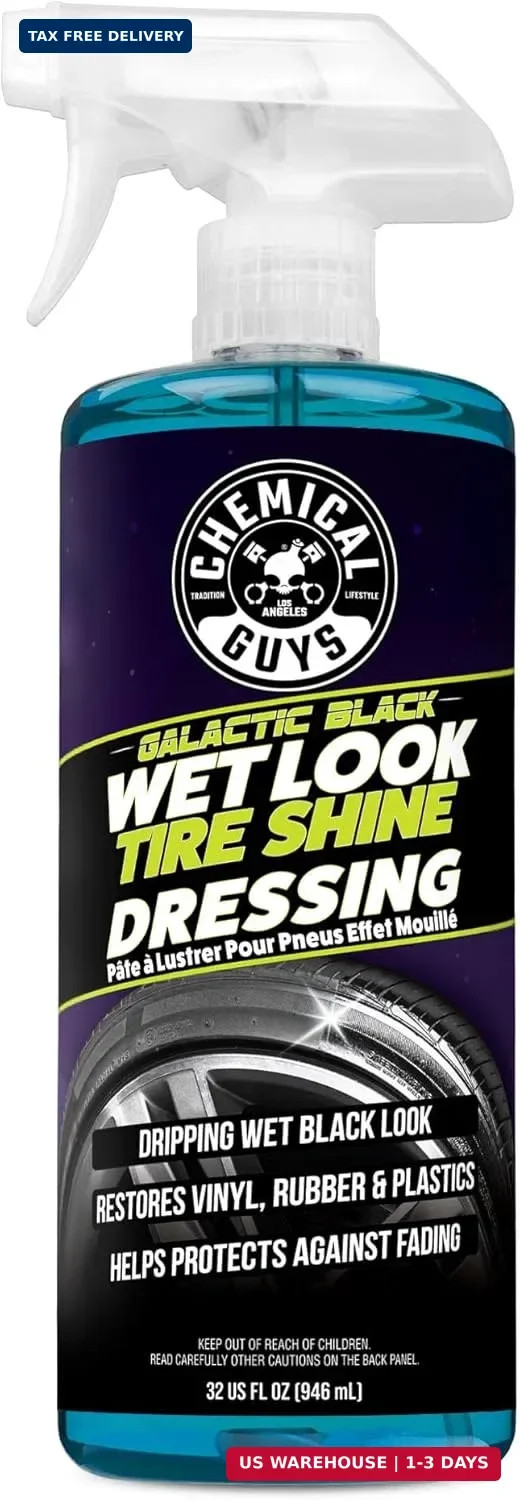 Chemical Guys Galactic Black Wet Look Tire Shine Dressing, for a Whole New Level