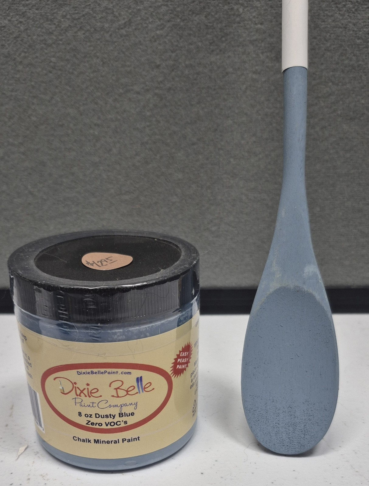 Dixie Belle Paint Chalk Mineral Paint 8oz “Dusty Blue” Color New Furniture