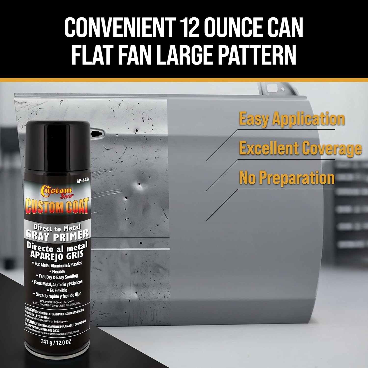 Professional Automotive Grey Primer – 3 Pack