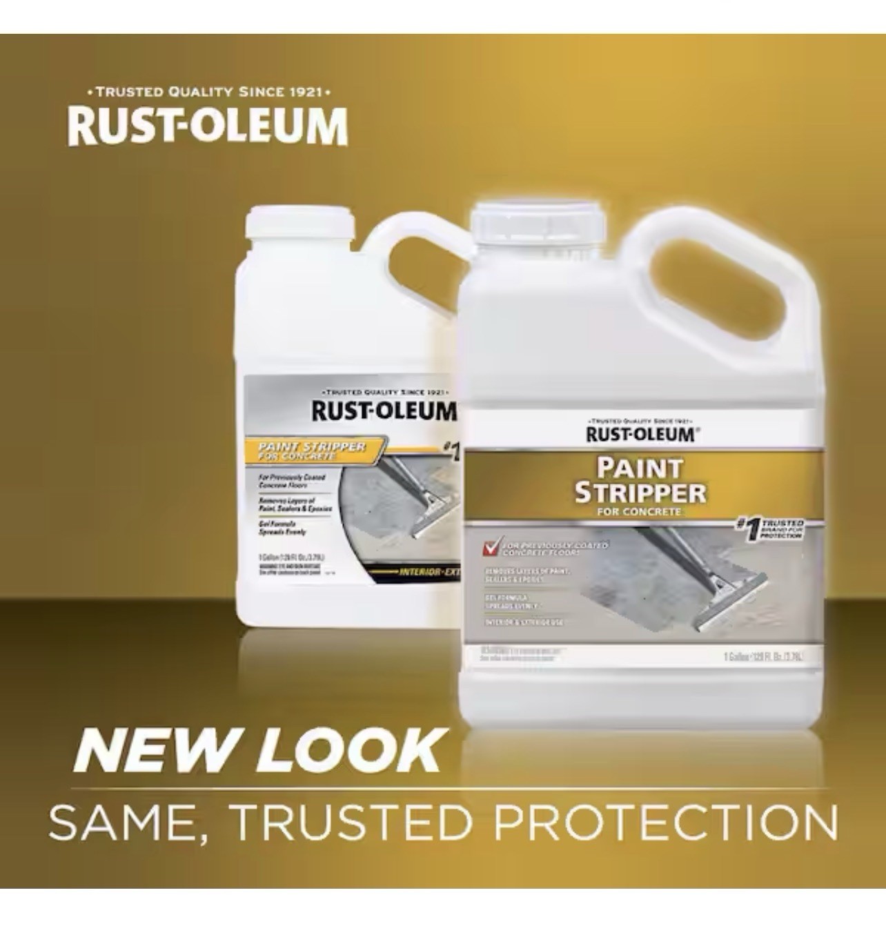 Rust-Oleum 310984 Gallon Paint Stripper for Interior or Exterior Concrete
