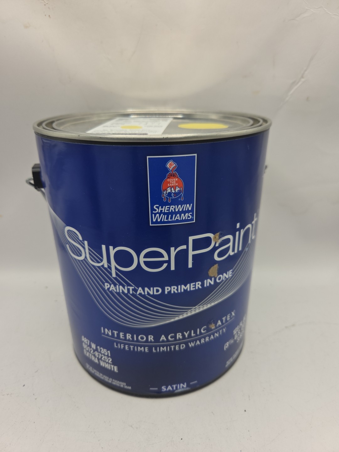 1 Gallon Sherwin Williams SuperPaint Paint And Primer In One Interior Satin…