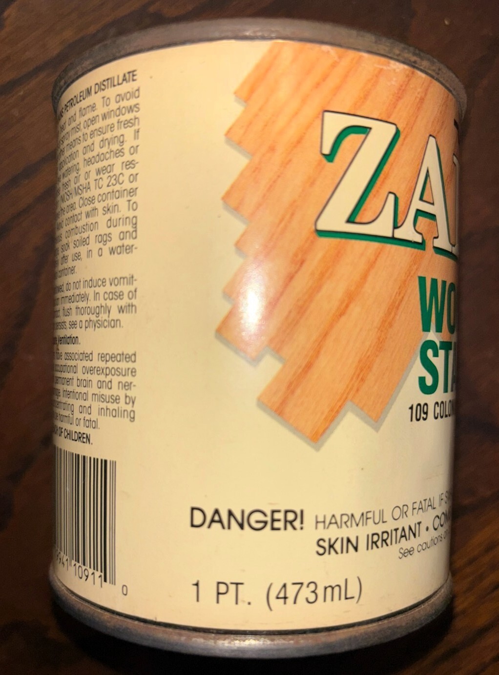 Zar Interior Stain 109 Colonial Pine PINT