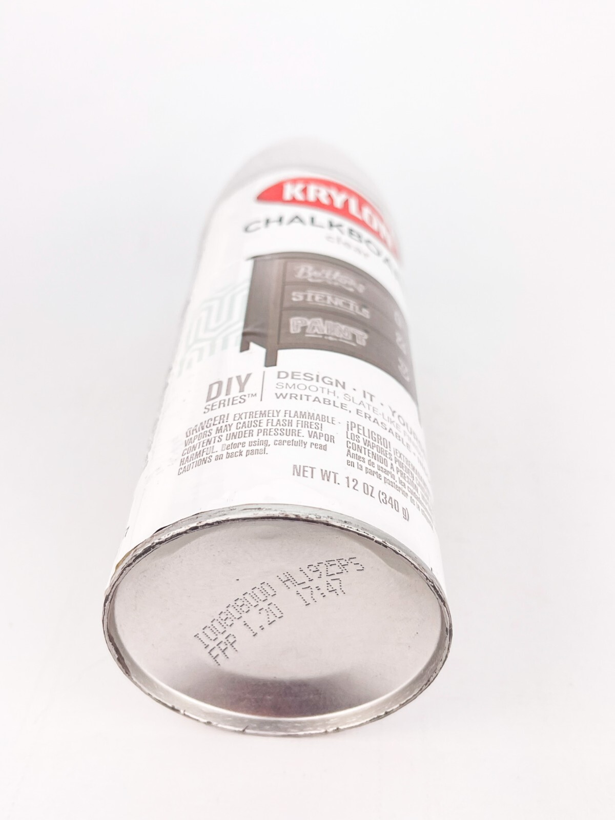 Krylon 808 Chalkboard Clear Spray paint 12oz Lot of 2