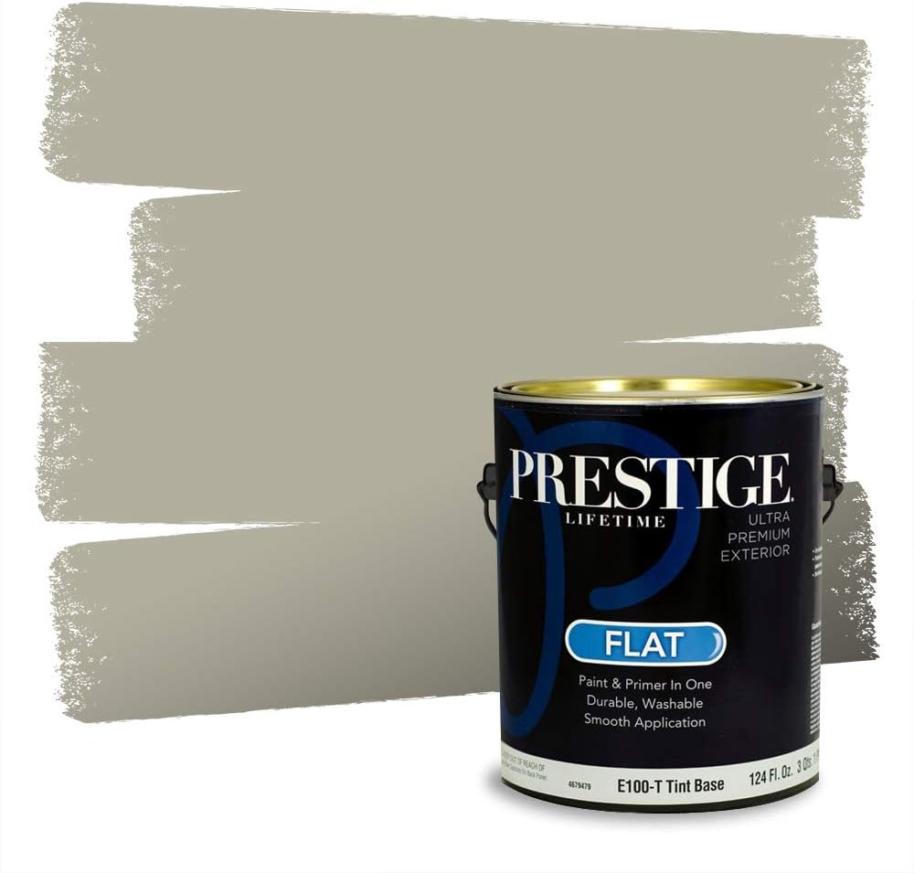 PRESTIGE Paints Exterior Paint and Primer In One, 1-Gallon, Flat, Comparable