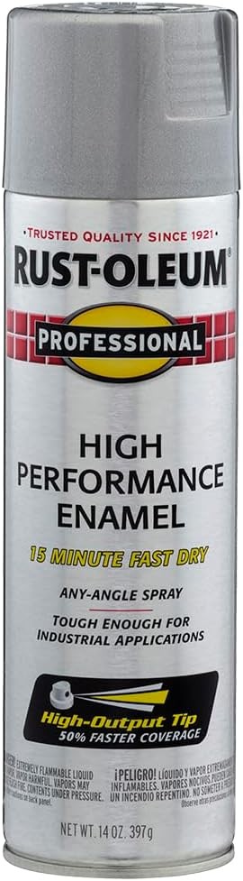 7587838-6PK Professional High Performance Enamel Spray Paint 15 oz Gloss Dark