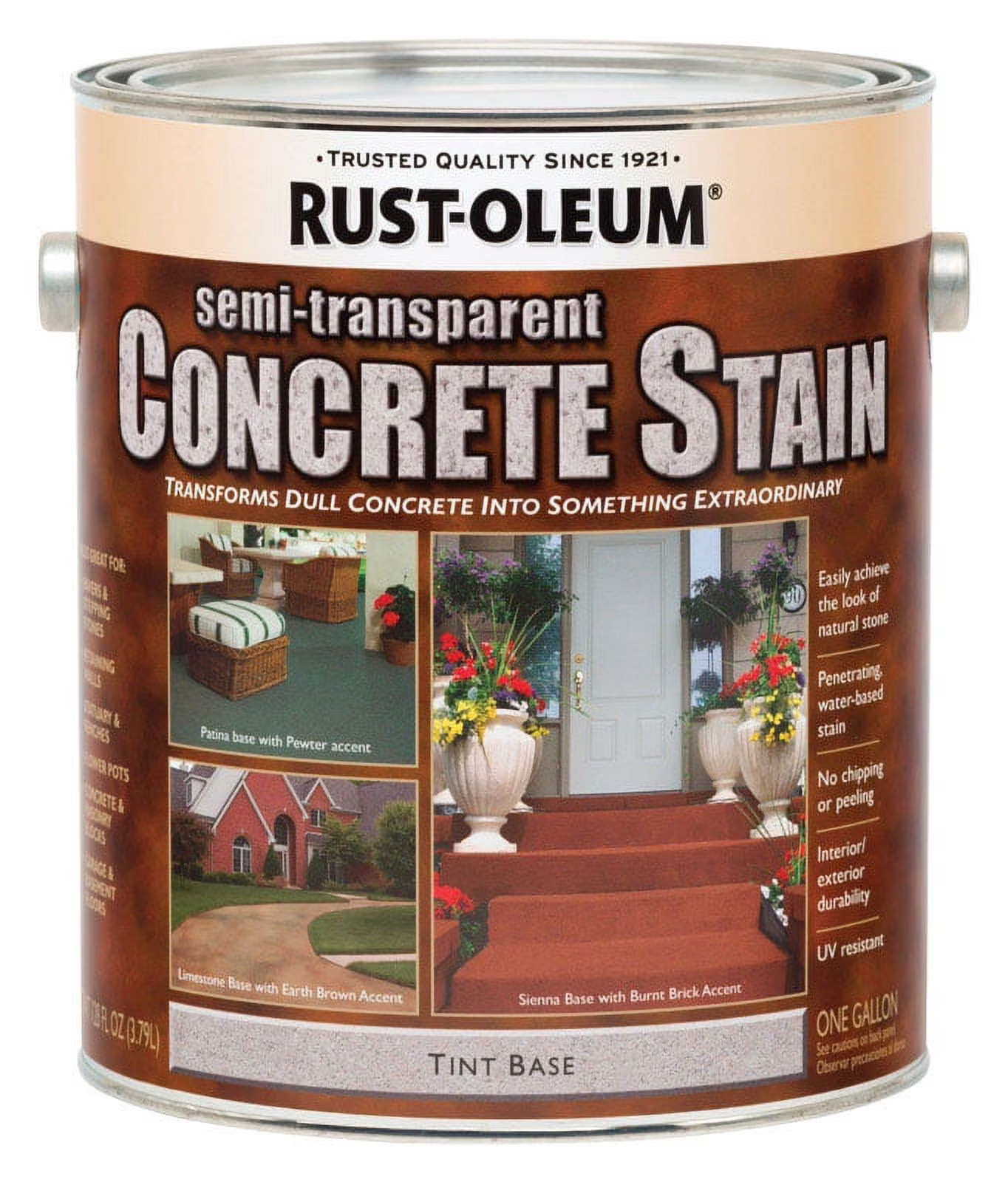 Rust-Oleum Semi-Transparent Tint Base Water-Based Acrylic Concrete 1 gal 239418