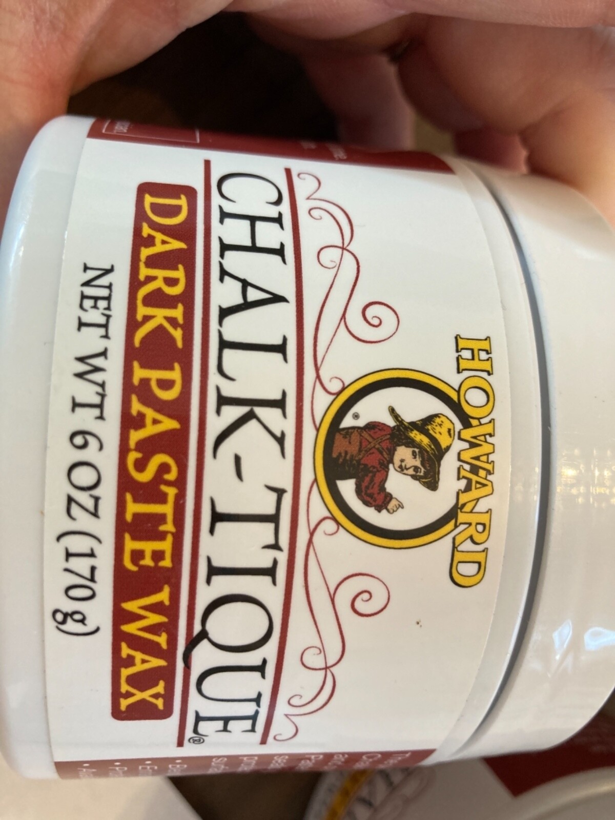 HOWARD’S Chalk-Tique PAINT ADDITIVE & Dark or Light Paste Wax – Destressed Look