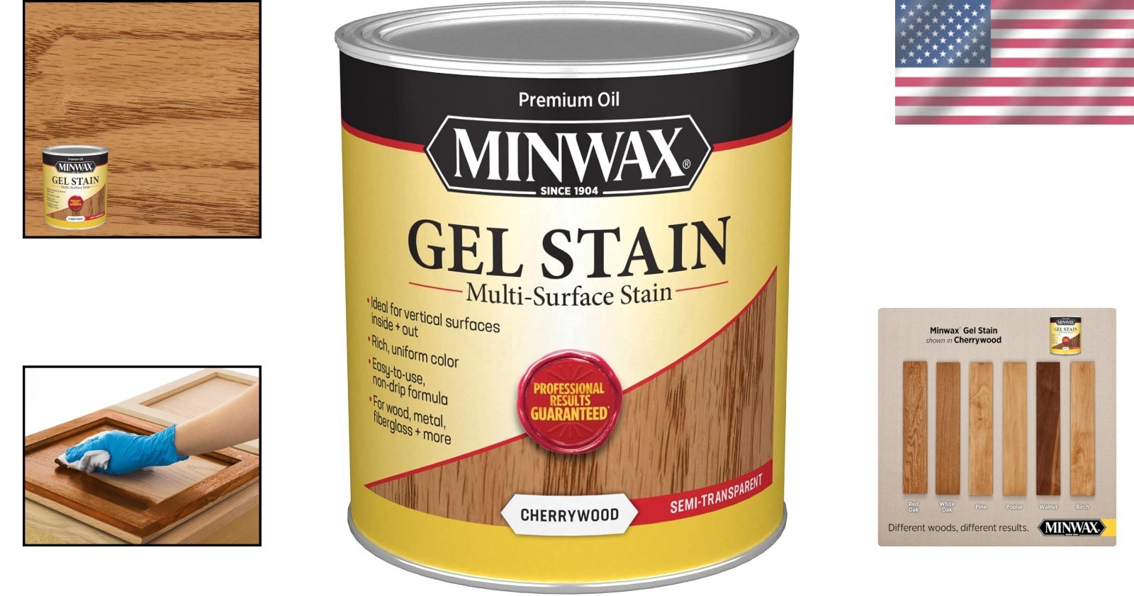 Interior Wood Gel Stain Quart – Easy Application-~-