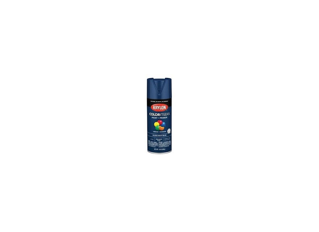 KRYLON 5536 COLORmaxx Spray Paint, Gloss, Plum, 12 oz, Aerosol Can