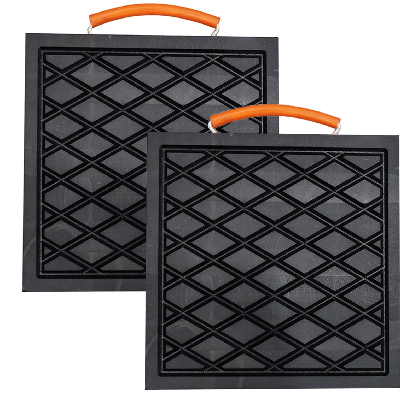 Houseset 12 X 12 X 1 Inchs Non-Slip Rv Jack Pads 2 Pack Camper Outrigger Pads