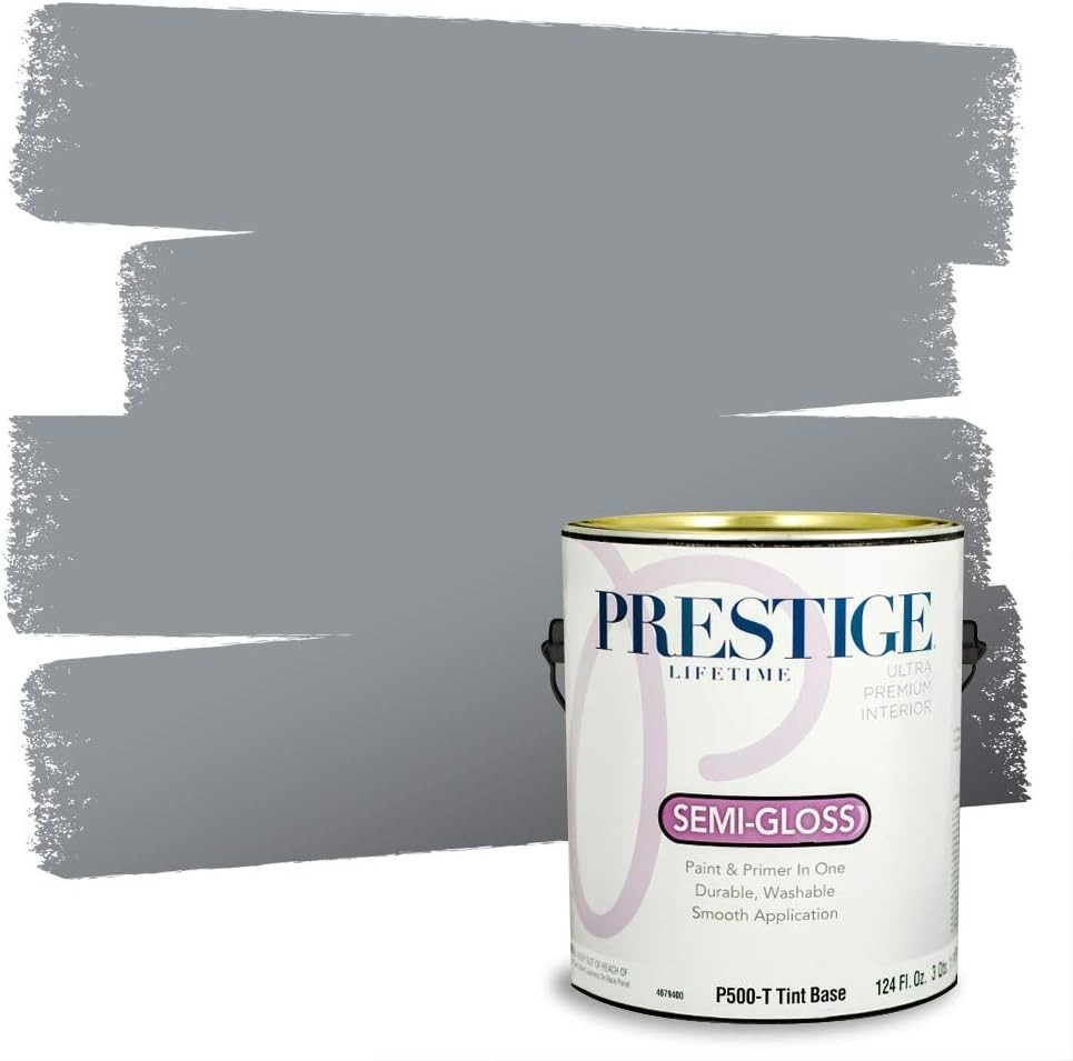 Interior Paint & Primer in One – Gargoyle, Semi-Gloss Finish