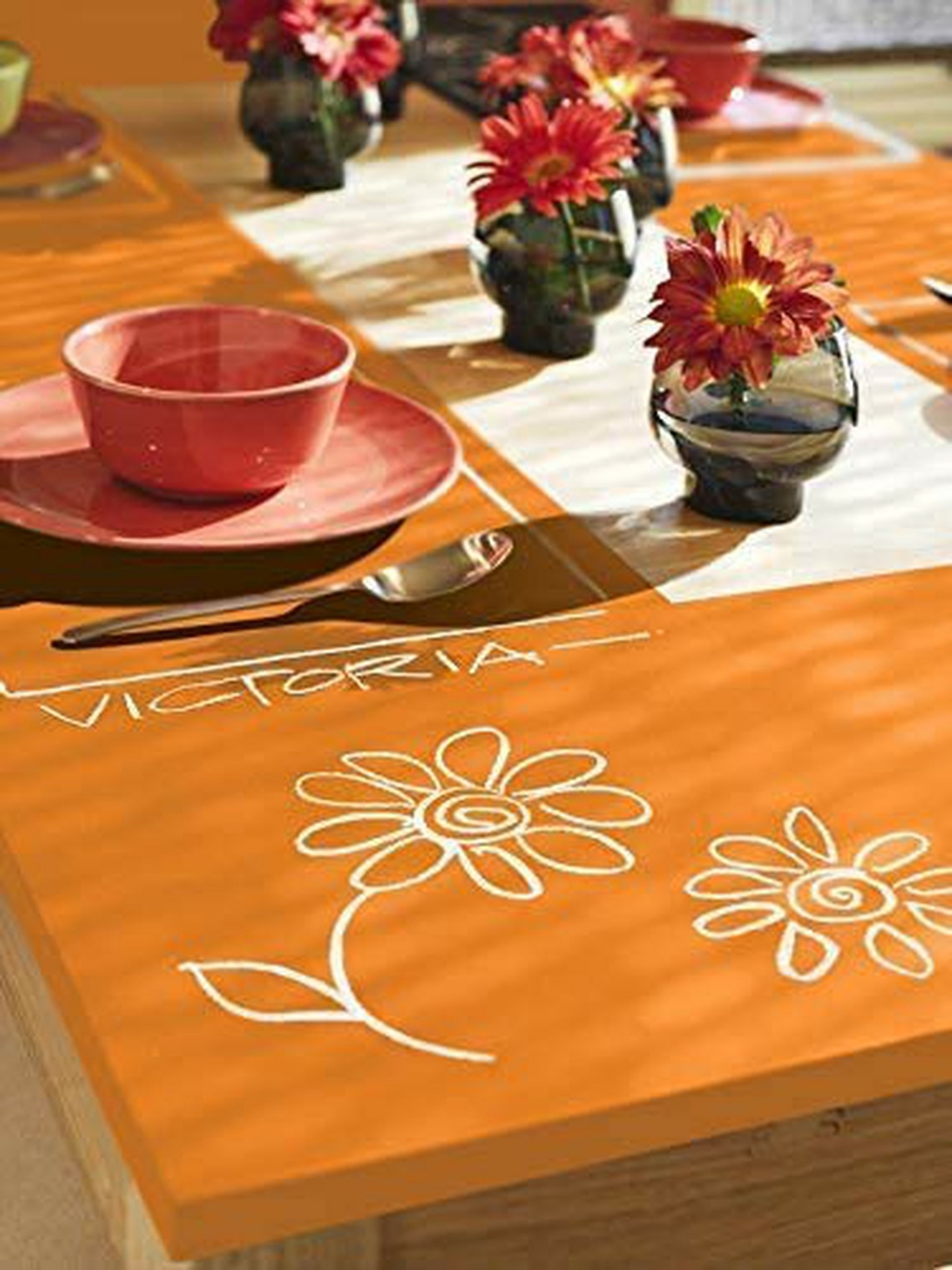 Chalkboard Blackboard Paint – Orange 8.5oz – Brush on Wood or Any Surface, Matte