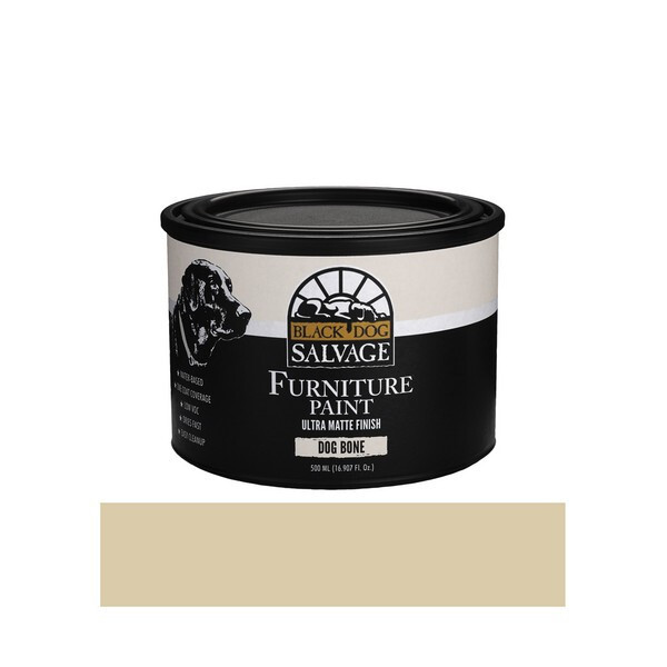 Furniture Paint, Off White “Dog Bone”, Matte, Water Based, Low VOC