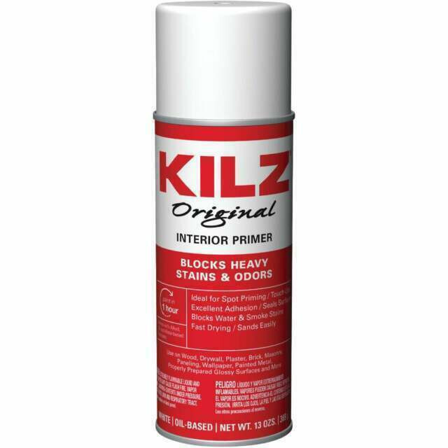 Kilz Original 13 OZ Aerosol Primer Sealer & Stain Killer Seals Water Stain !!**