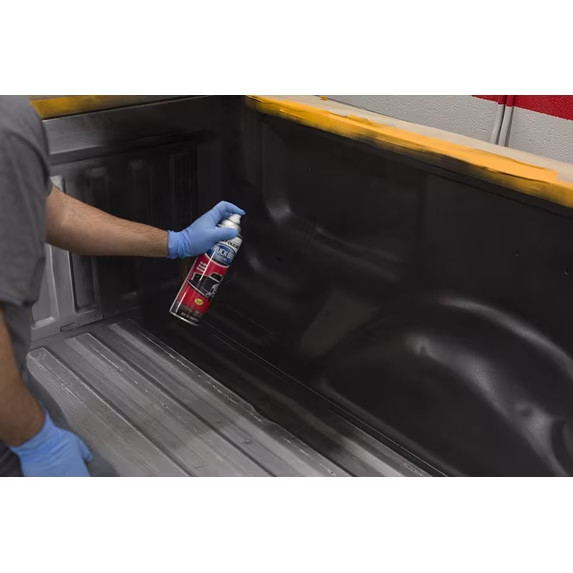 Automotive Truck Bed Coating Spray Paint, Black, 15 Oz