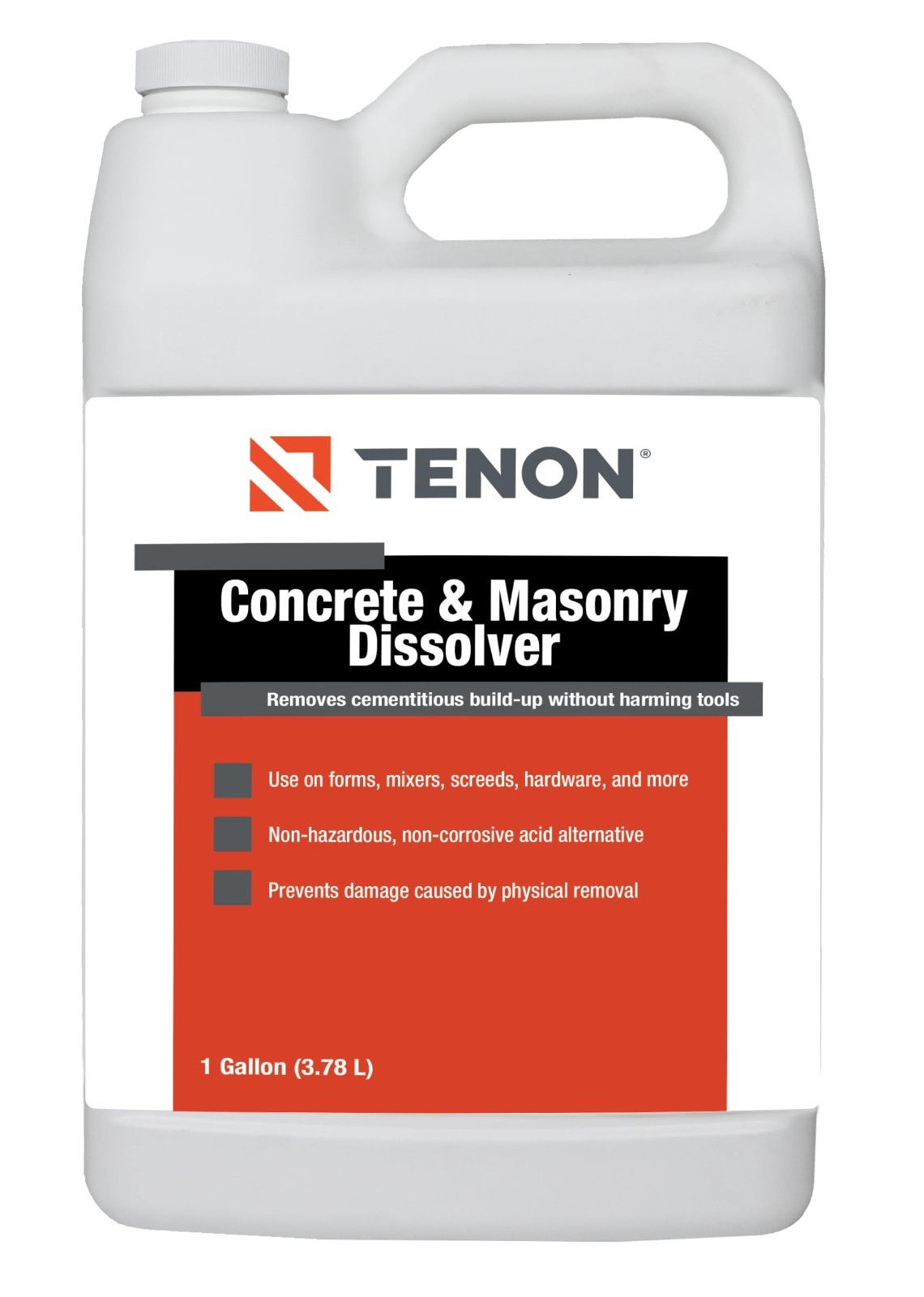 Concrete & Masonry Dissolver – Remove Cement, Mortar, Grout, Stucco, Non-Toxic,