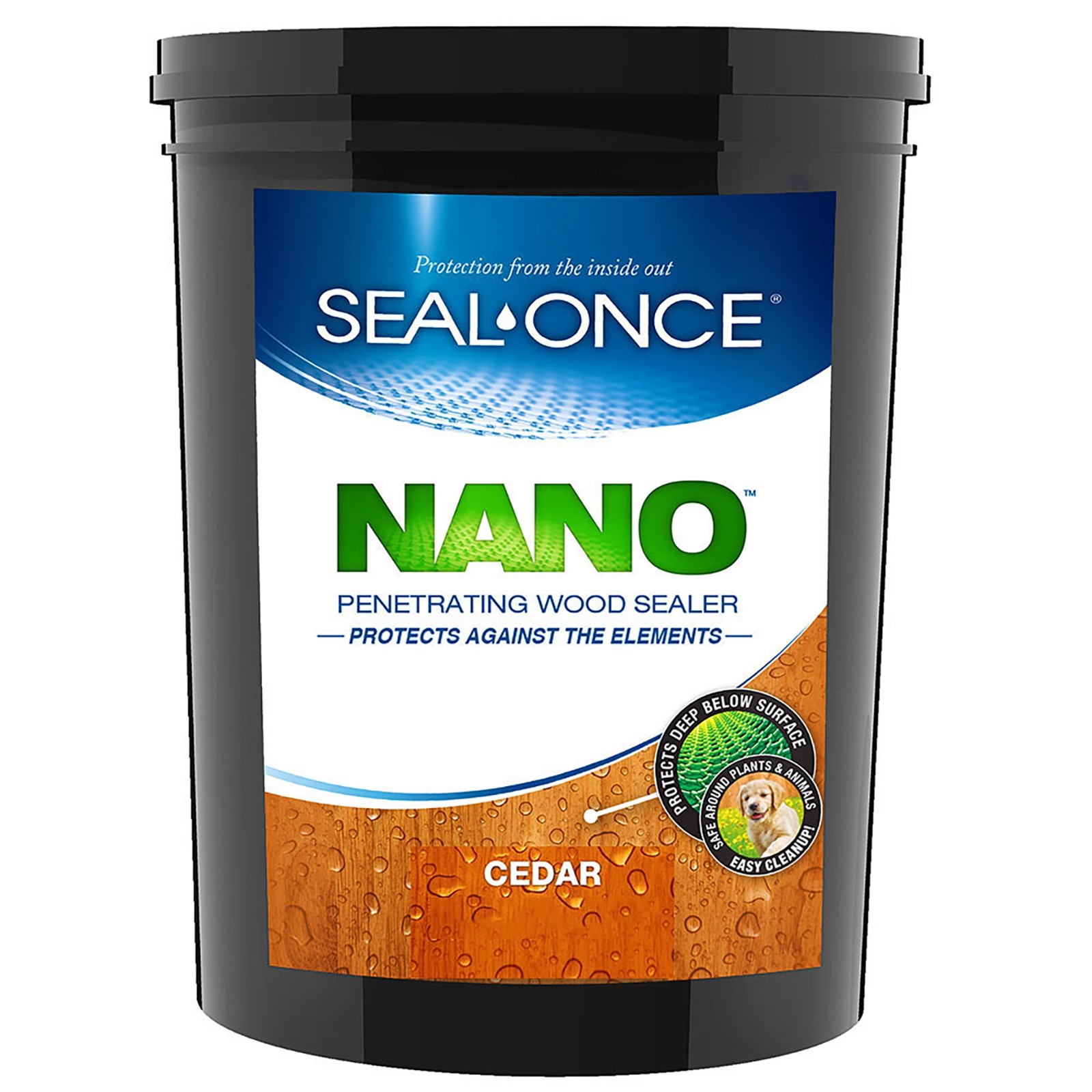 Nano Penetrating Wood Sealer CEDAR 5gal
