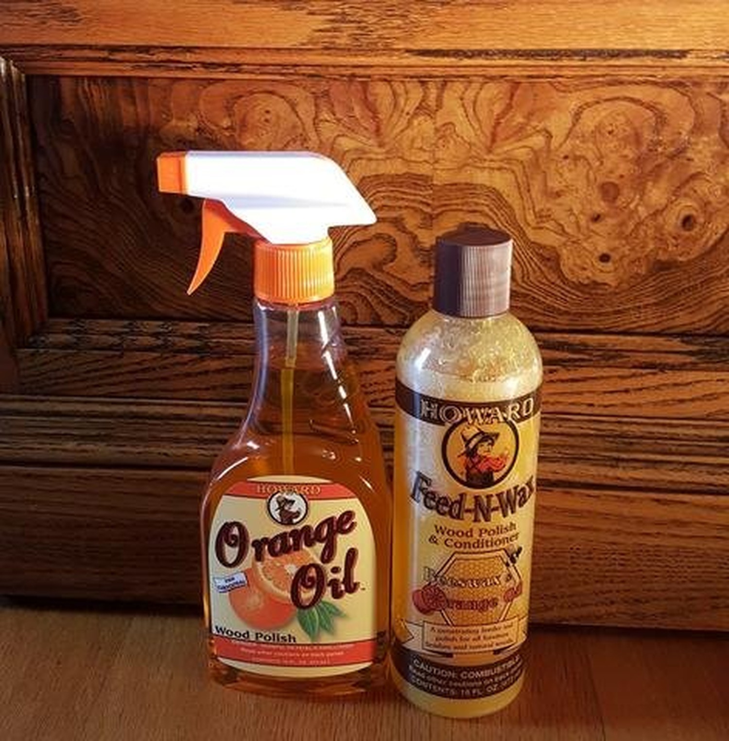 Howard Complete Wood Restoration Kit, Clean, Protect, and Restore Wood Finish…