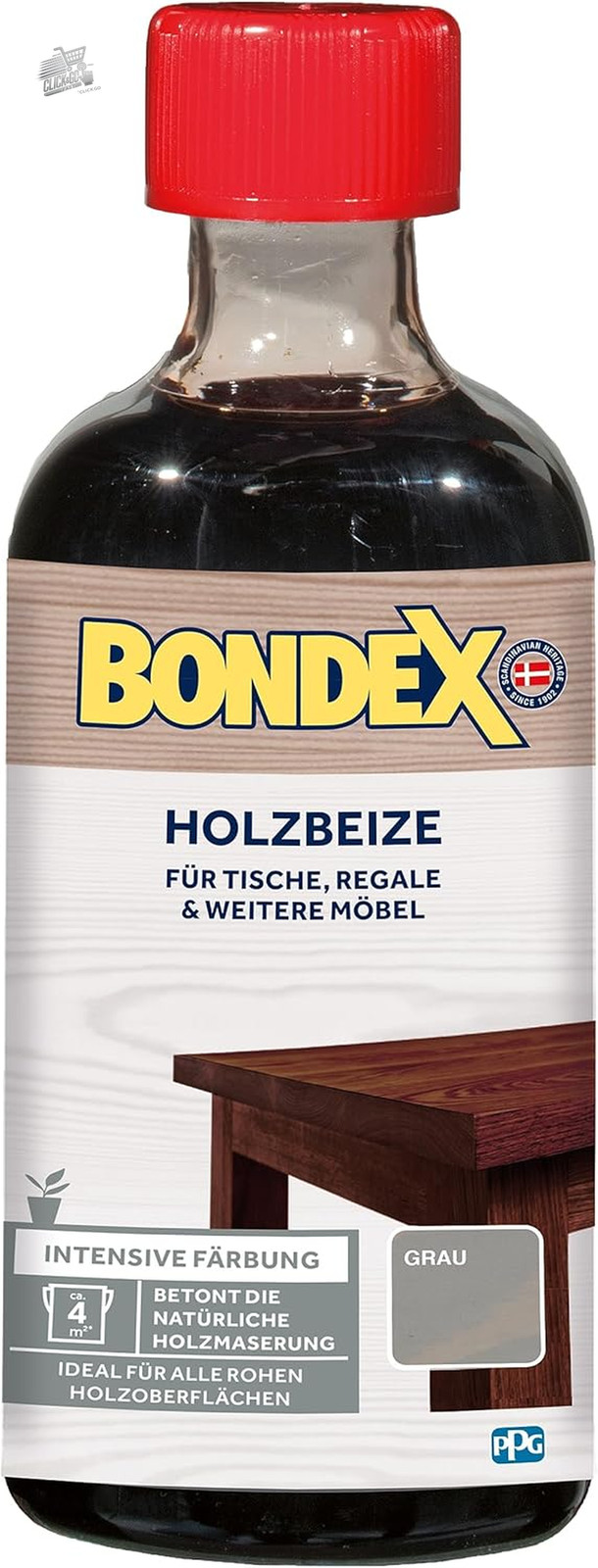 Wood Bondex Interior Bite Grey Dye Impregnating Furniture Dye 250g