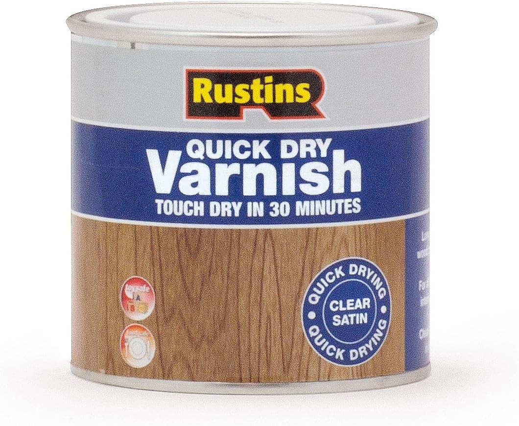 Quick Dry Varnish Satin Clear 250 ml