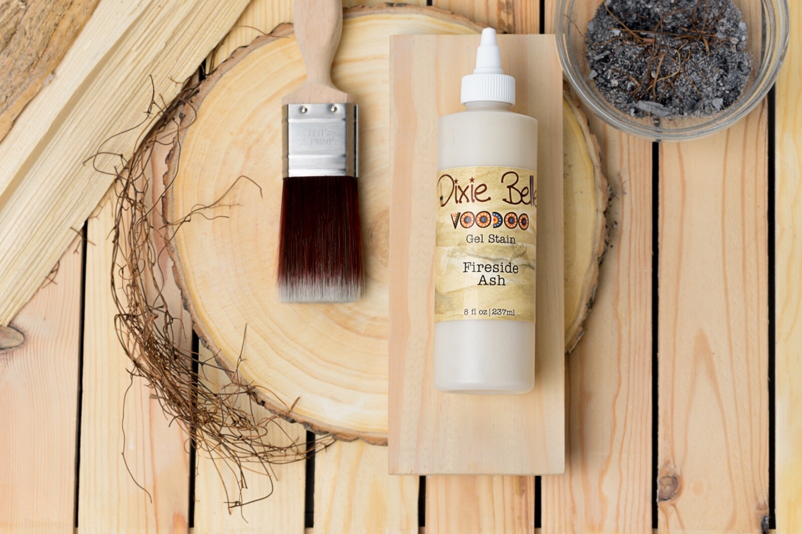 Dixie Belle Voodoo Gel Stain Water based, w/ Free blue sponge for application