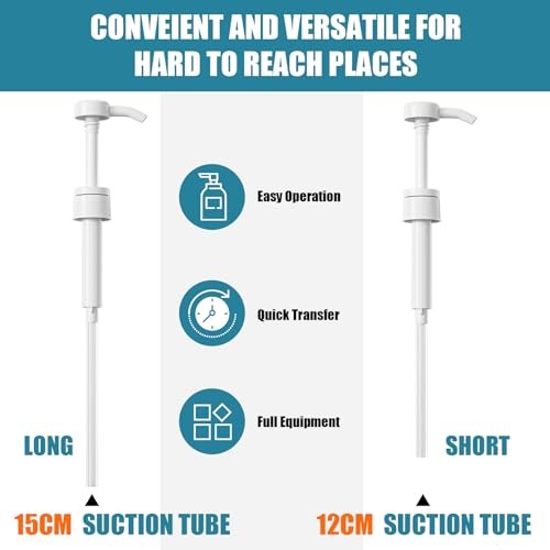 Fluid Pump for Standard Quart Bottles – 8cc Per Pump Stroke，transmission 1pcs