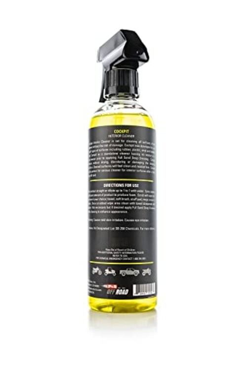 P&S Off Road Cockpit Interior Cleaner – Residue-Free for 16 Fl Oz (Pack of 1)