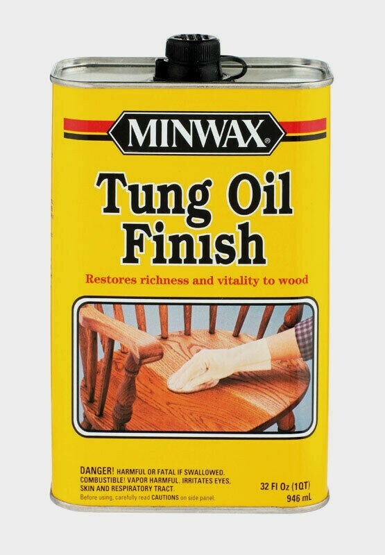 Minwax TUNG OIL 1 qt. Transparent Amber Oil-Based Restore Richness Wood 67500000