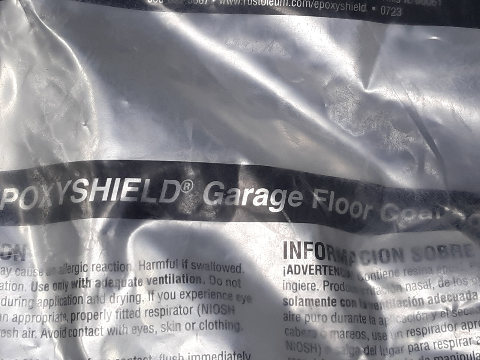 Rust-Oleum EpoxyShield Garage Floor Coating 2-Part Kit – New