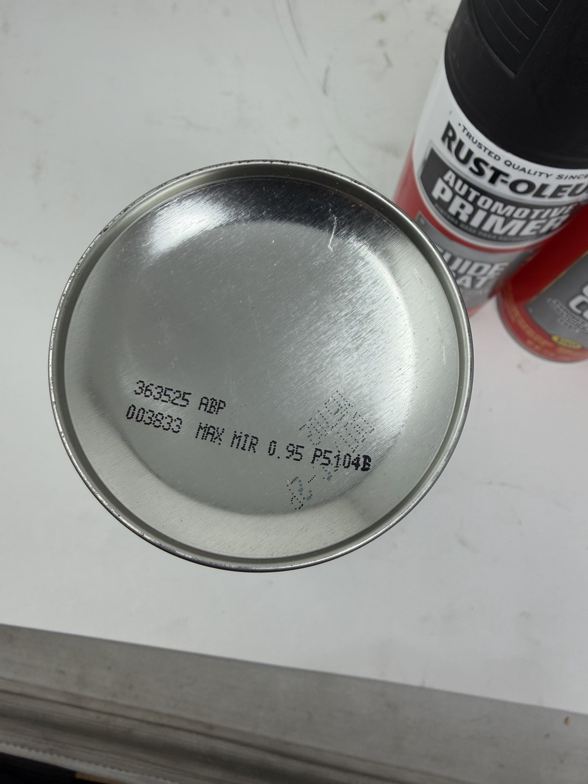 4 Pack Rust-Oleum 363525 Automotive Guide Coat Primer, 12 oz, Black SP8