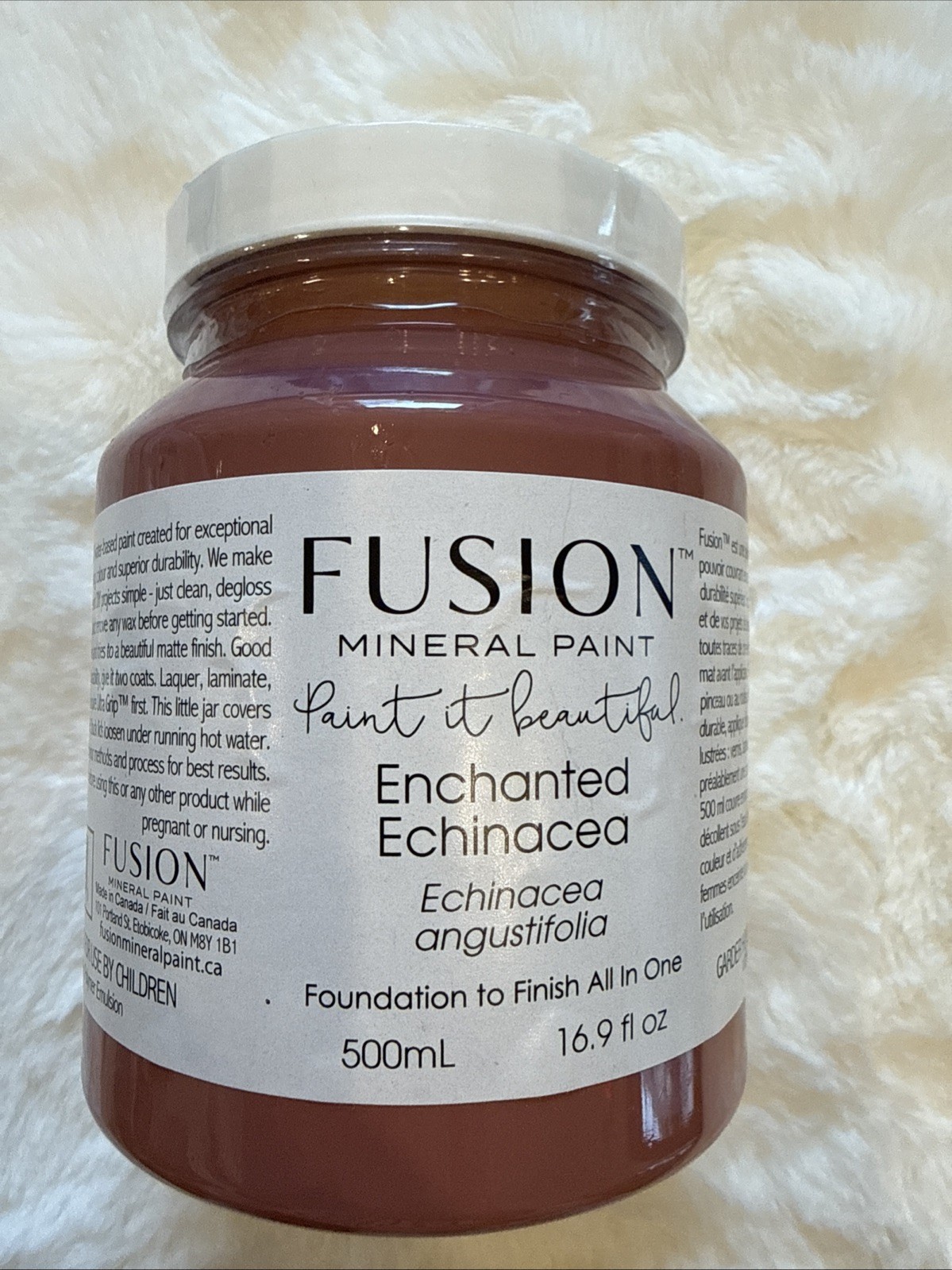 Fusion Mineral All In 1 Home Decor Paint 16.9 Oz Color: Enchanted Echinacea