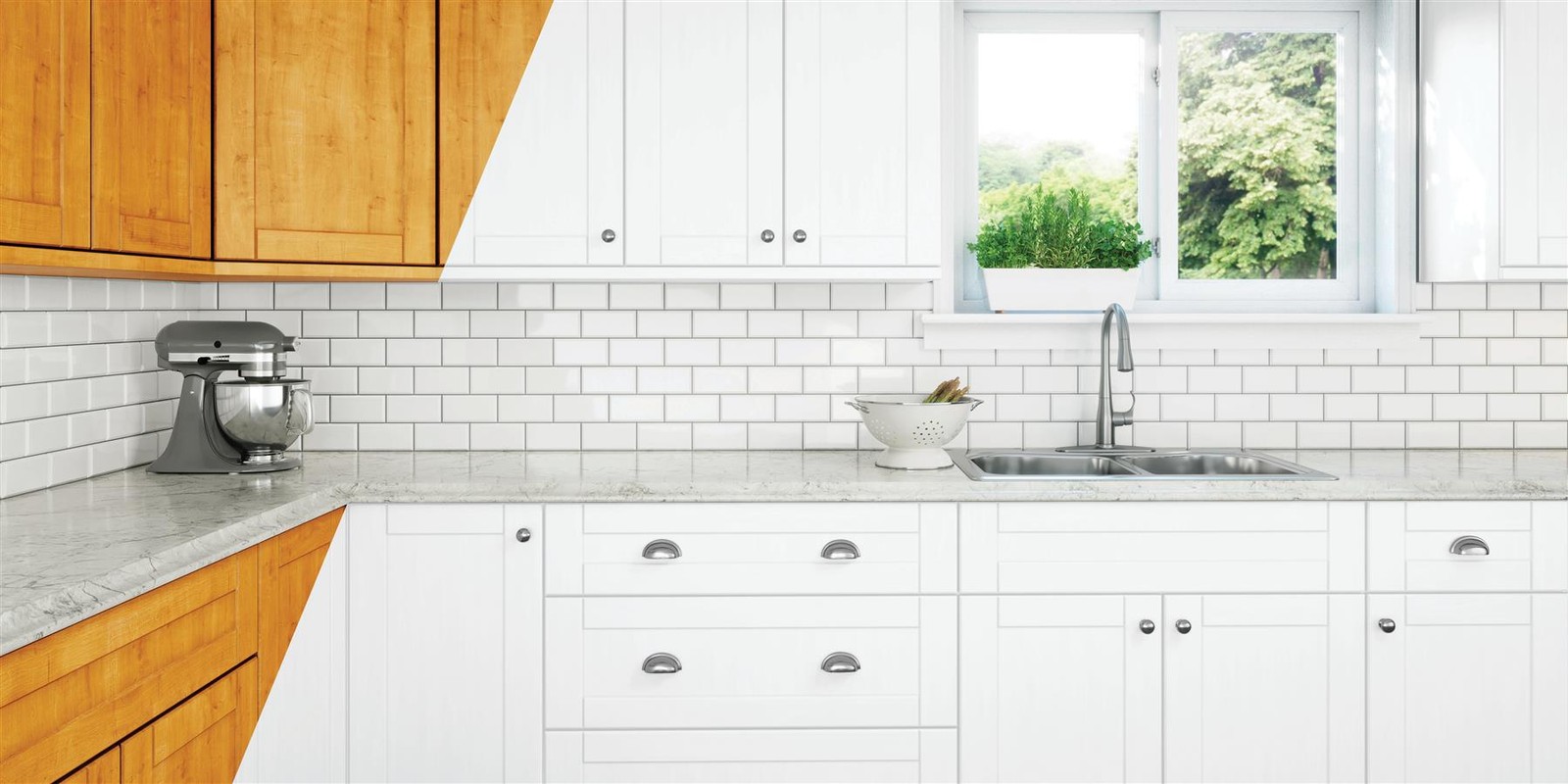 Rust-Oleum Cabinet & Trim Paint, Pure White, Semi-Gloss, Quart – 372007