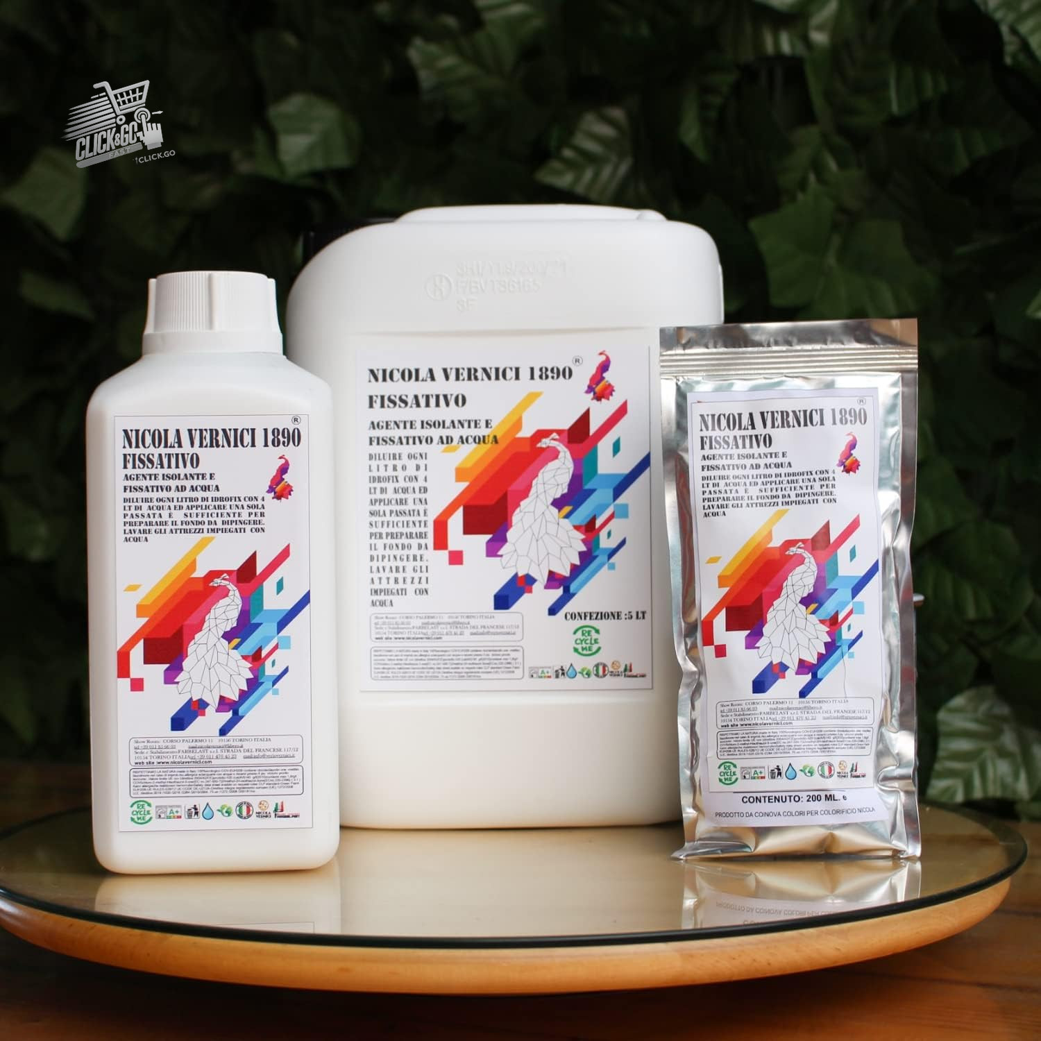 Hydrofix Fixative Acrylic Consolidating Transparent Wall Wall Exterior Paint