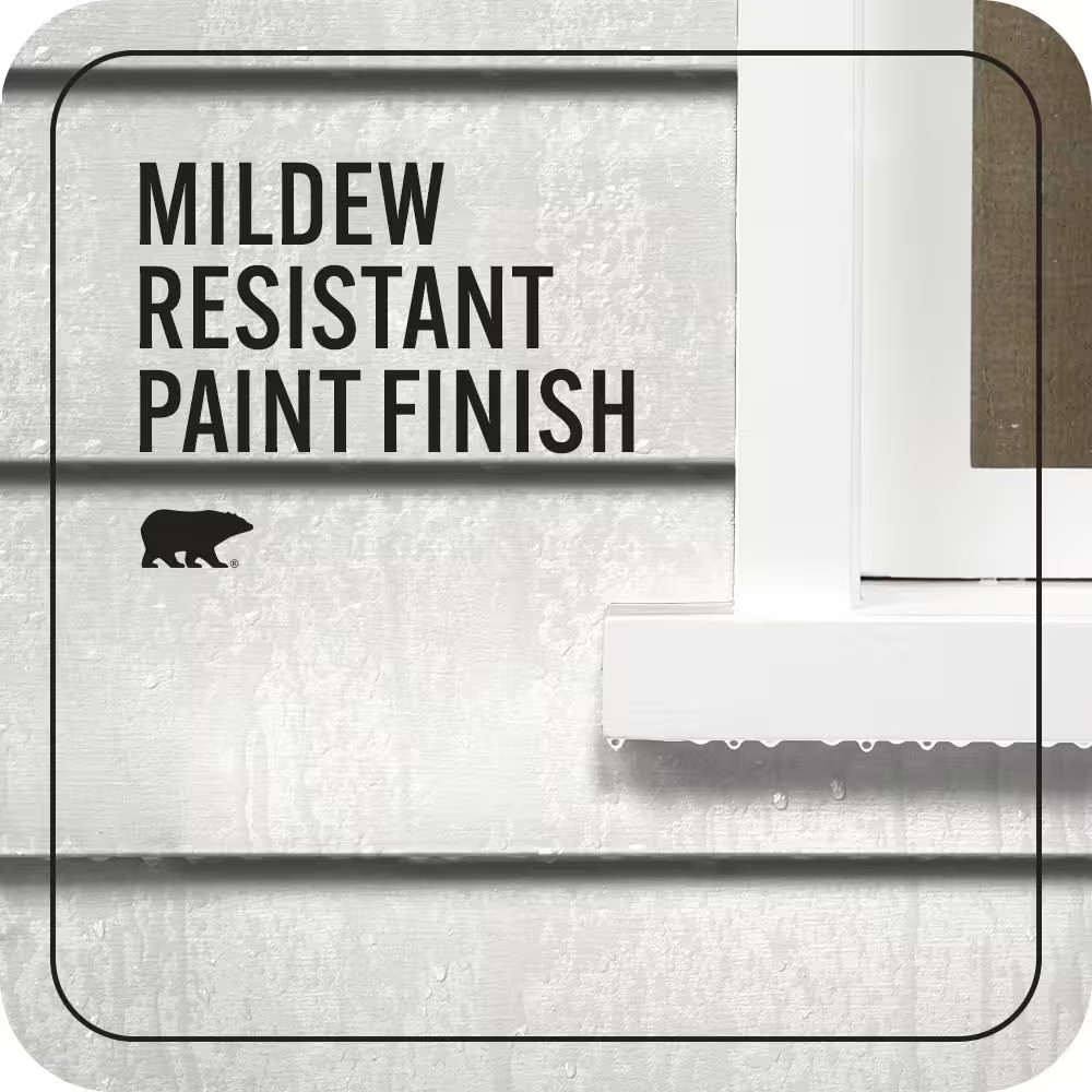 5 Gal. Ultra Pure White Satin Enamel Exterior Paint & Primer