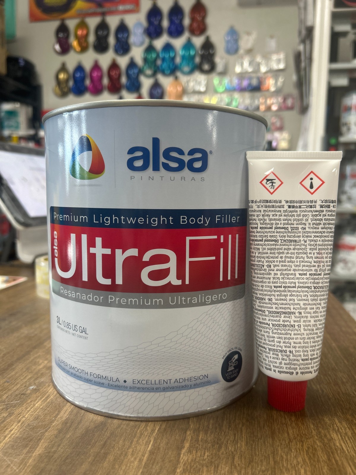 ALSA UltraFill Premium Lightweight Body Filler-Super Smooth/similar Maxilight
