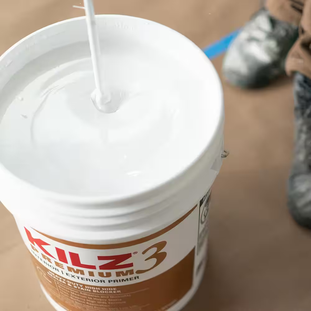 KILZ Premium HighHide Stain Blocking Interior/Exterior Latex Primer/Sealer Paint