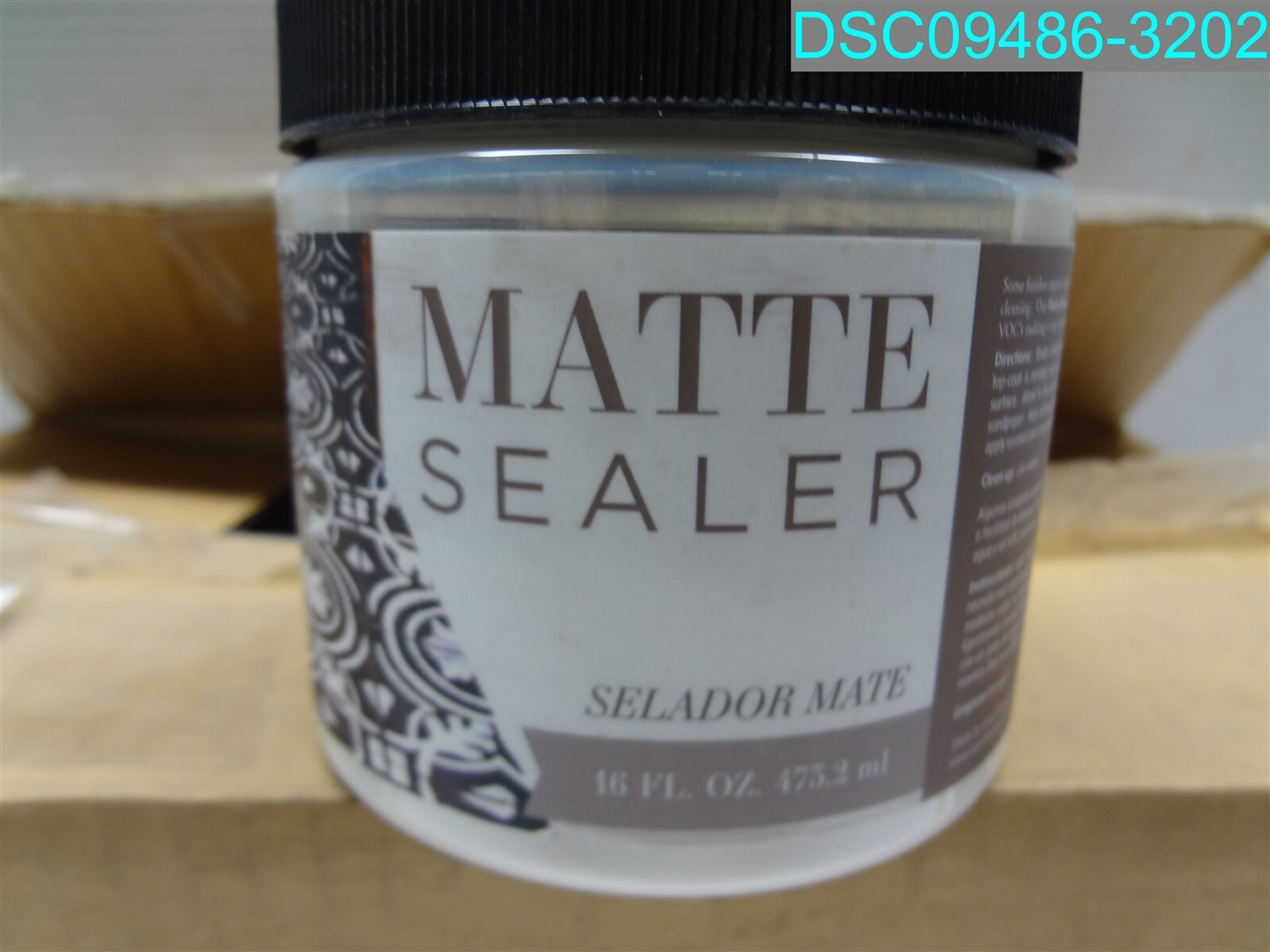 QTY=96OZ: (16OZ X 6) Amy Howard at Home Matte Clear Sealer AH208M16