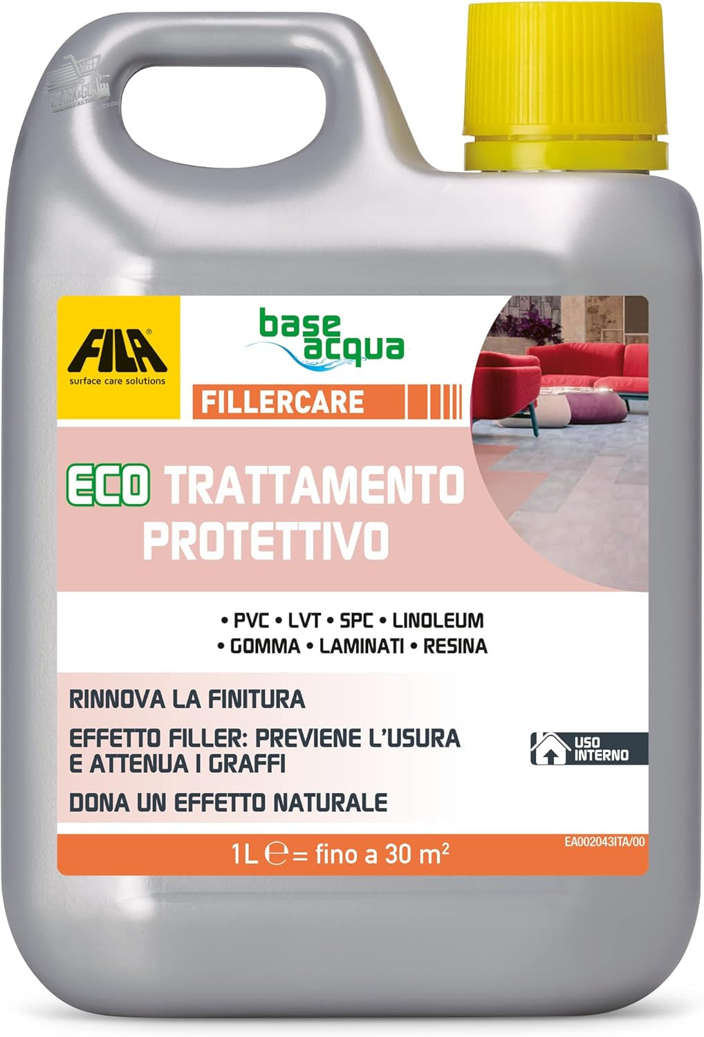 Protective treatment laminate floor PVC plastic renews scratch resistant 1L FI