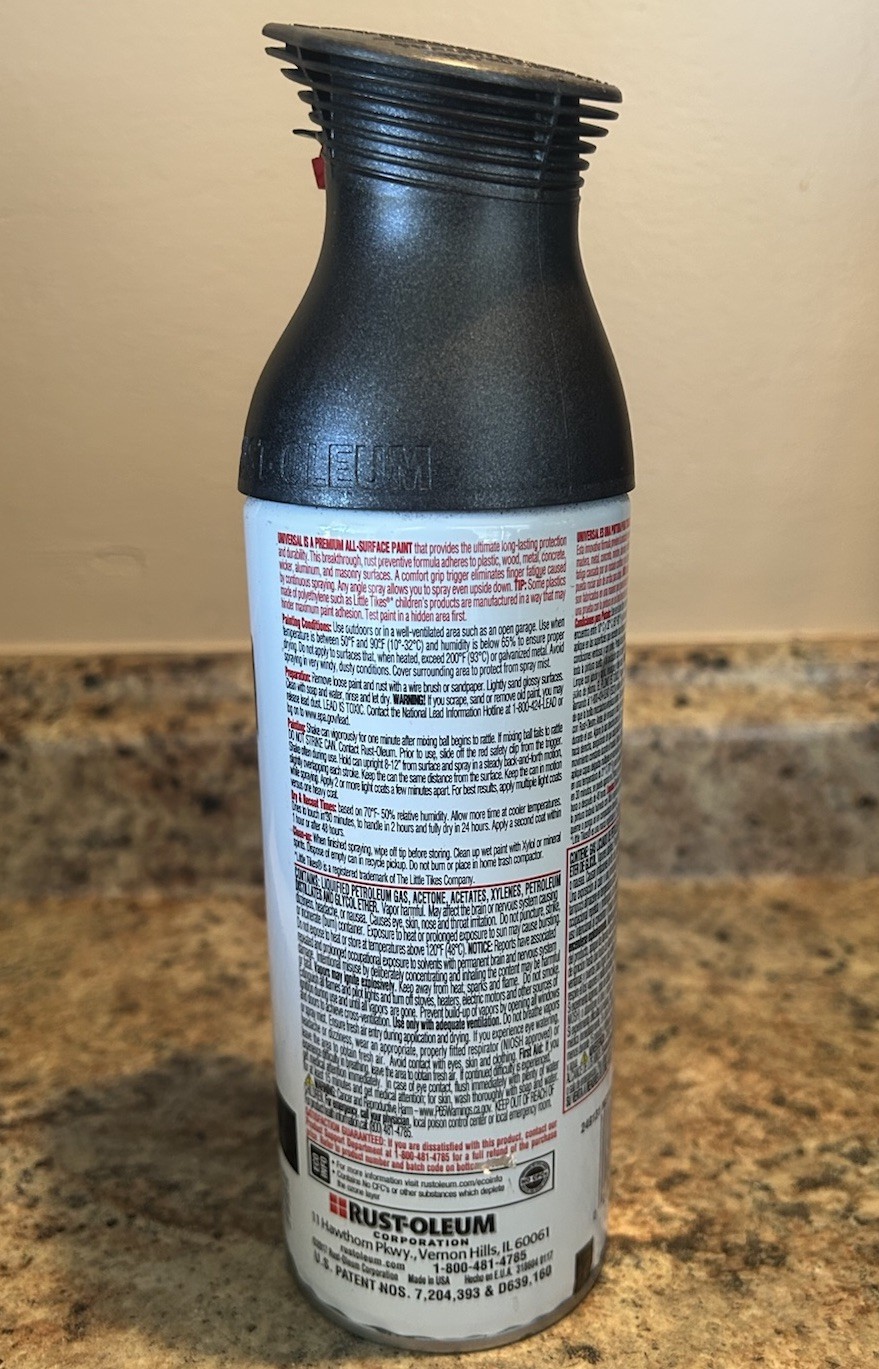 Rust-Oleum 249131 Universal All Surface Spray Paint, Oil Rubbed Bronze 11 Oz